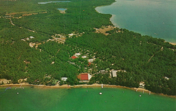 Interlochen Center for the Arts - Old Postcard View